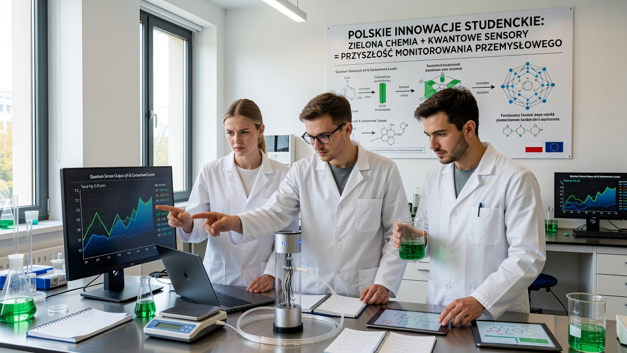 Polish Student Projects Bridge Green Chemistry and Quantum Sensing to Advance Industrial Oversight